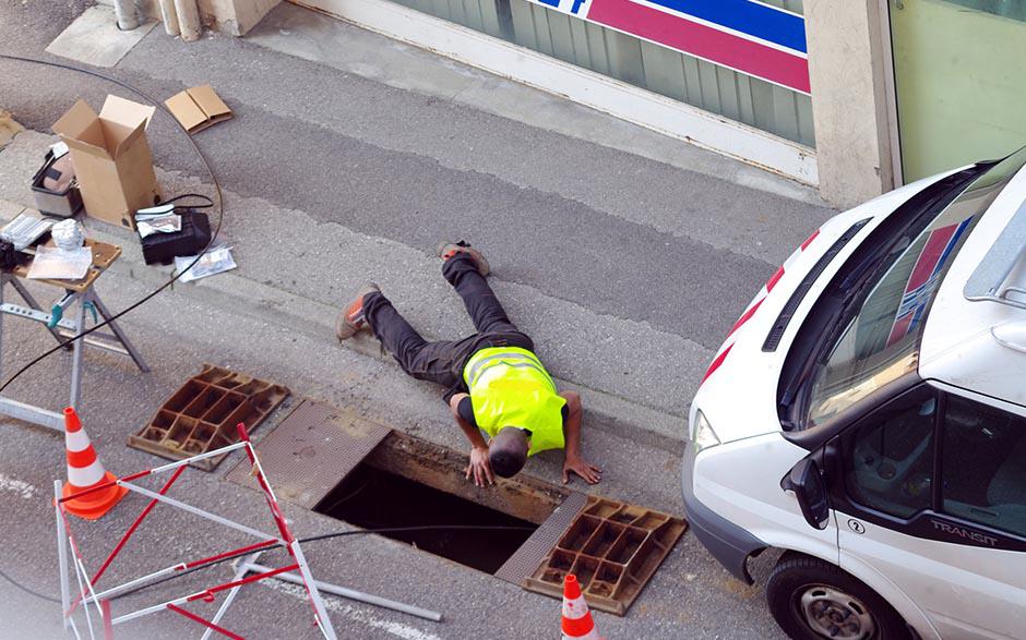 déboucher canalisation egout Saint-Just-en-Chaussée
